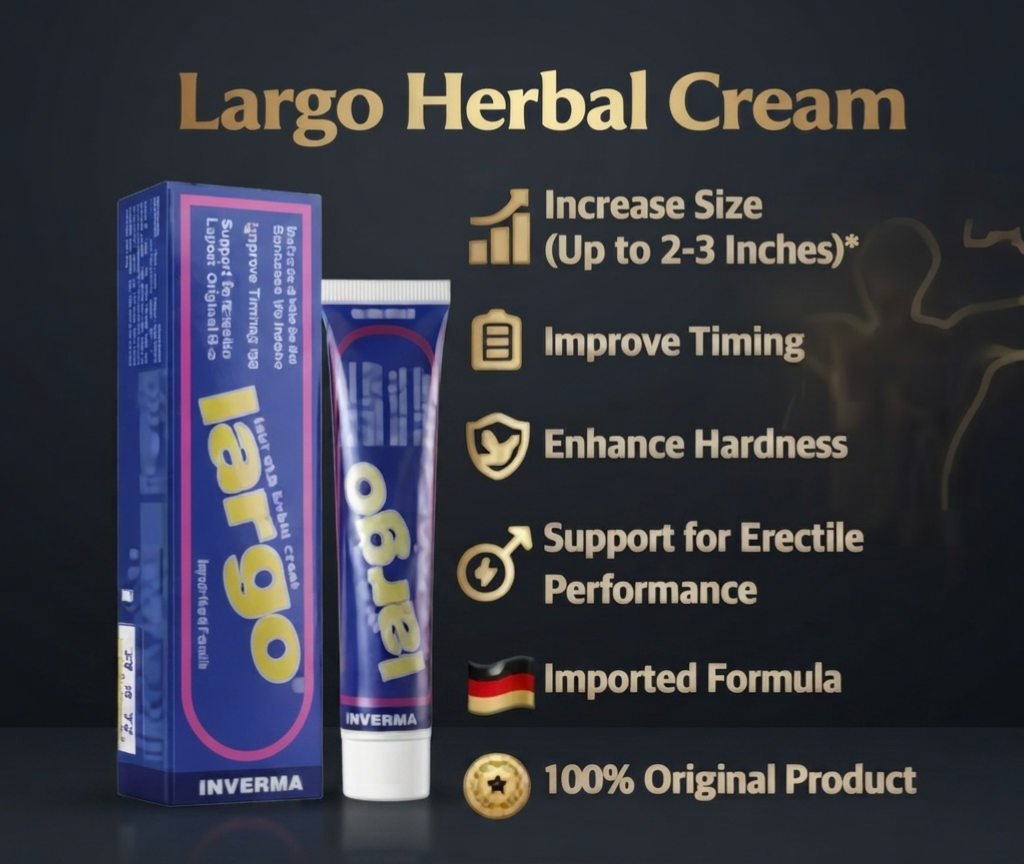 Largo Massage Cream - Enhanced Intimacy, Stamina & Performance Booster | 100% Original | 50% OFF & Free Delivery