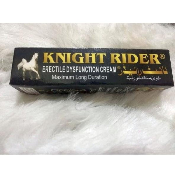 Knight Rider Erectile Dysfunction Cream - Maximum Long Duration Performance Booster | 50% OFF & Free Delivery