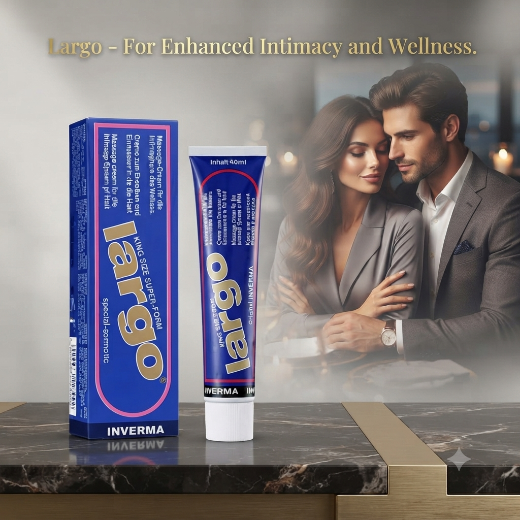 Largo Massage Cream - Enhanced Intimacy, Stamina & Performance Booster | 100% Original | 50% OFF & Free Delivery