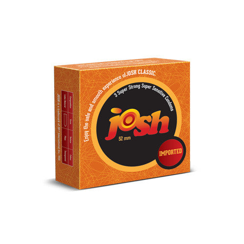 Josh Imported Condoms Premium Range - Dotted, Salajeet, Classic, Delay & Strawberry | 50% OFF & Free Delivery