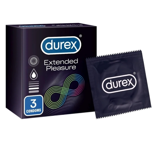 Durex Premium Condoms Range - Extended Pleasure, Extra Safe, Sensual Strawberry & Feels | 50% OFF & Free Delivery